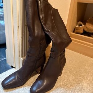 Madden Girl Dark Brown Heeled Boots